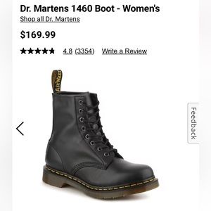 Doc Marten classic combat ankle boots